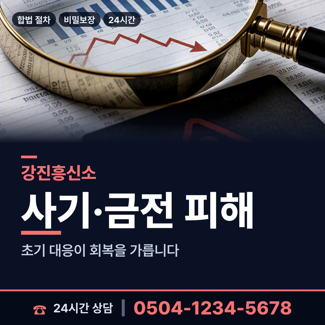 강진 작천면 탐정사무실 상담 안내